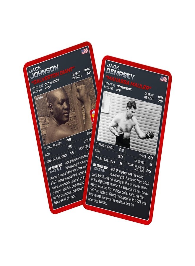 Top Trumps Boxing Icons - Family Card Game for 2+ Players, Ages 8+, Sports Strategy & Action - Image 2